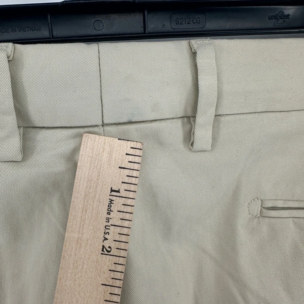 Polo Ralph Lauren Pants Mens 40/30 Tan Solid Stretch Straight Fit Modern New